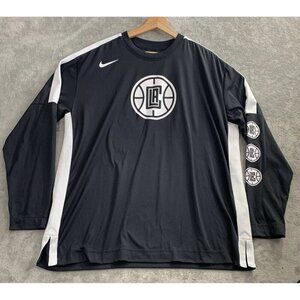 Nike Shirt Mens Large Los Angeles Clippers Performance Shooting Training Tee NBA